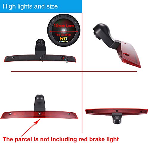 Achteruitrijcamera met 3e Remlicht en 7" LCD Monitor voor MB Vito/Viano W639 - Image 8