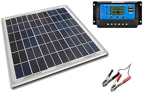 12ｖバッテリーへ充電用 20W ソーラーパネル1枚 20A 12v/24v...