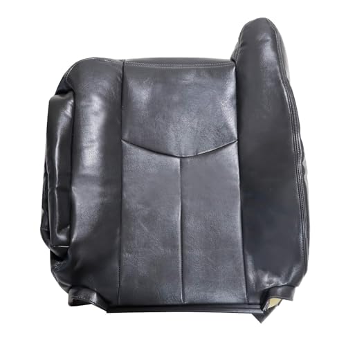 Housse de siège conducteur cuir gris foncé finition origine Silverado