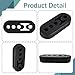 Lyxheth 4PCS Rubber Exhaust Hanger, Exhaust Muffler Bracket, 4 Holes Exhaust Adjustable Hanger Muffler Shock Absorber for Exhaust Pipe, High Density Tailpipe Isolator Damping Hanger Fit Cars (4PCS)