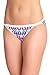 ExOfficio Women's Give-N-Go Printed String Bikini, Mojito/Spliced Geo, Large