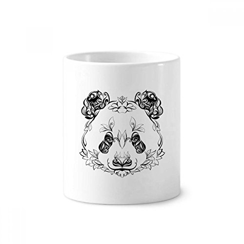 Mug Blanc Panda Géant Céramique 350 ml - Porte-Stylo Original