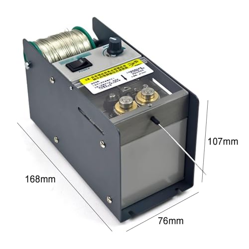 Dispensador automático de alambre de soldadura con velocidad ajustable para accesorios de herramientas de soldadura