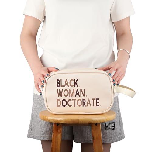 Bolso Tote Negro Doctorado Mujer miniatura 6