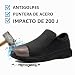 Imagen de Zapatos de Seguridad Hombre Mujer Punteras de Acero SRC Calzado Cocina Calzado de Seguridad Impermeable Antideslizante Zapatillas Trabajo Ligeras cómodas Zapatos de Cocina