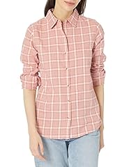 Peach Windowpane Plaid