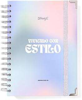 Mr.Wonderful - Kalender Office 2025-26, Wochenplaner, 18 Monate, Wochenplaner, Leben mit Stil