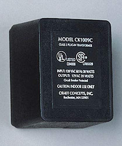 Dollhouse 12VDC 20 Watt Plug-in Transformer by Cir-Kit
