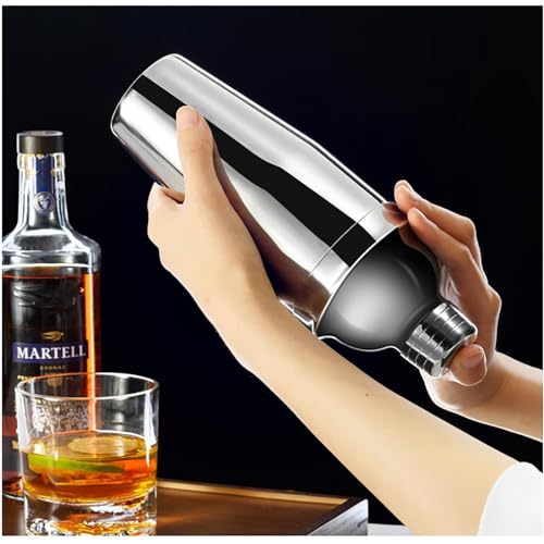 كوب خفق كوكتيل من الستانلس ستيل من جودتول، أداة احترافية للمنزل والحانة - 550 مل (ستانلس ستيل)