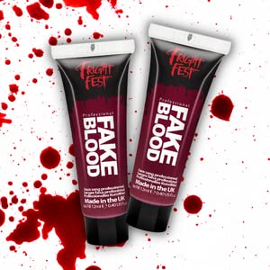 Fake Blood Gel 12ml by Fright Fest– SFX makeup looks great with face blood, liquid latex, white face paint, black face paint, scar wax and spirit gum — photo 4