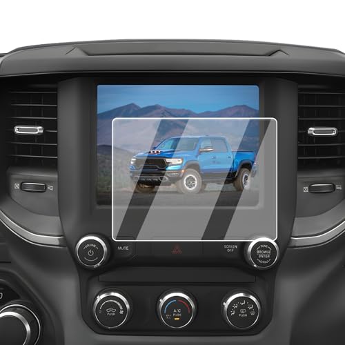 Protège-écran pour Dodge Ram 1500 en verre trempé 8,4 pouces pour modèles 2013 à 2026