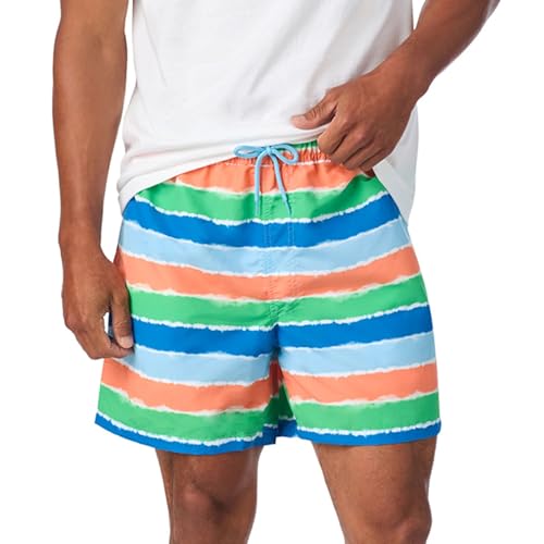 Image of Saint Eve Mens Swim Trunks 6 Inch Inseam Quick Dry Beach Shorts with Mesh Liner Dad and Me Matching