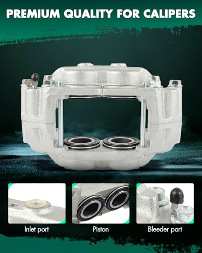 Image of SCITOO - Front Left Disc Brake Caliper Assembly without Bracket For Subaru For Impreza 2006 2007 19-3327