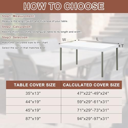 Nappe ajustée rectangulaire 152x76 cm blanche en polyester élasthanne lavable - 3