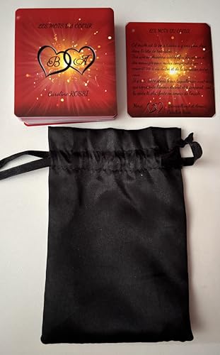 Oracle divinatoire Les Mots du cœur, Messages d'amour. Jeu Spirituel pour Connexion émotionnelle et relationnel avec Ton Autre. – vue 5