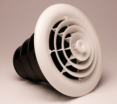 AIRTEC MV360S Round Diffuser Grille for 4/5/6