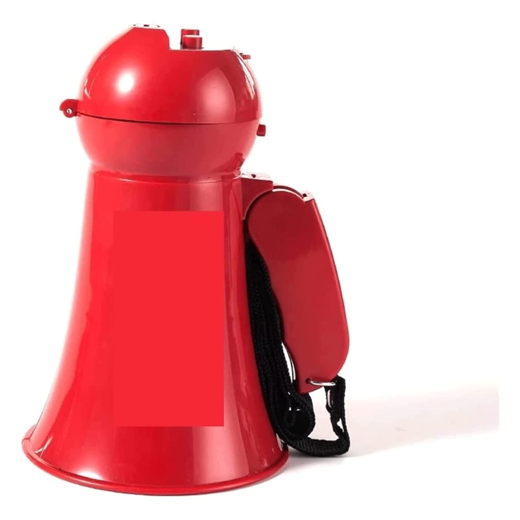Tragbarer Bullhorn-Hand-Megaphon for Kinder, Feuerwehrmann-Mini-Bullhorn-Lautsprecher mit Sirene, Megaphon-Lautsprecher, tragbarer Handverstärker, leicht
