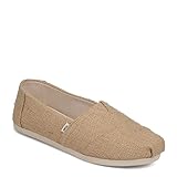 TOMS Women's, Alpargata Burlap Slip-On Burlap 11 M