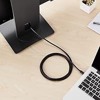 Amazon Basics Mini DisplayPort auf HDMI Kabel, mit vergoldeten Anschlüssen, unterstützt nahtloses Digital-Audio und Full HD-Auflösung, 1.8 m, Schwarz – Ansicht 7
