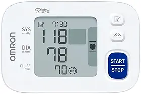 Monitor Digital de Pressão Arterial de Pulso com Display LCD
