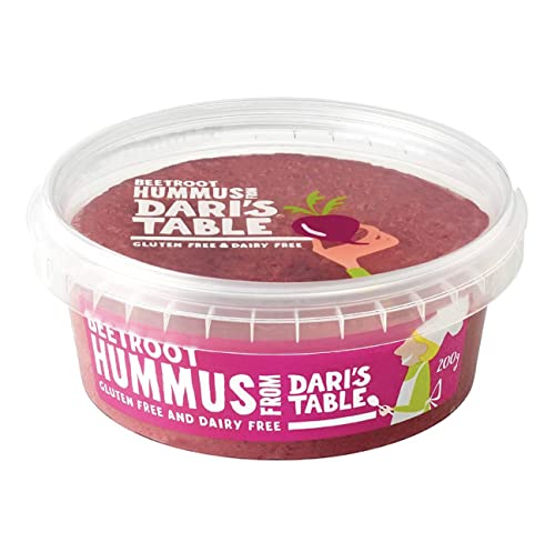 Daris Kitchen Hummus - Beetroot 200g (1 pot)