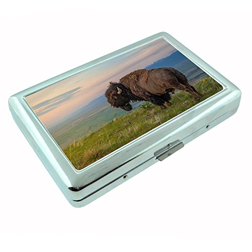bison cigarettes Amazon.com: Perfection In Style Silver Cigarette Case Metal Wallet Bison  Design D005 : Health & Household