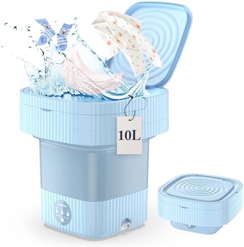 Washing Machine, Portable Small Washer, 2000mAh Battery