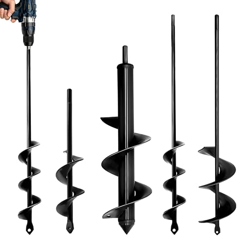 4PCS Garden Auger Drill Bit Set (SYITCUN)