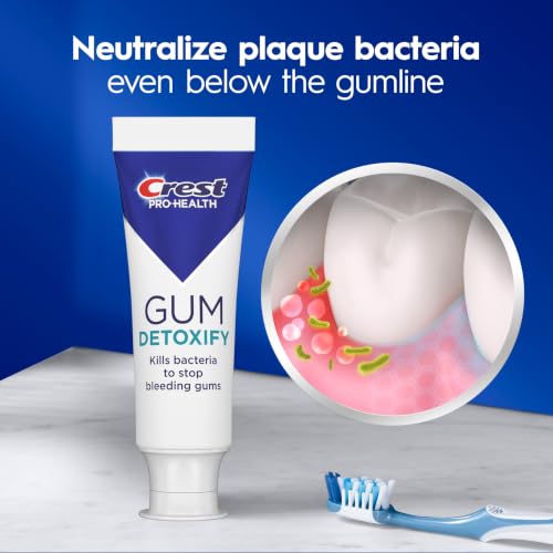 Crest Pro-Health Gum Detoxify Toothpaste 4.8 oz - Anticavity, Antibacterial Fluoride Toothpaste, Clinically Proven Gum, Sensitive, and Enamel Protection, Plaque Control - image 5
