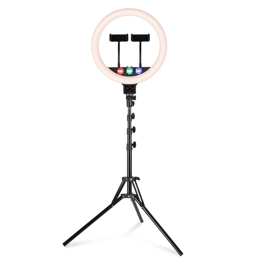 Live Supplementary Light Dazzling Circular Voice Controlled Photography Selfie Beauty-image-19