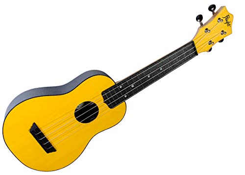 Flight, 4-String Travel Series Soprano Ukulele, Yellow (TUS-35YW)