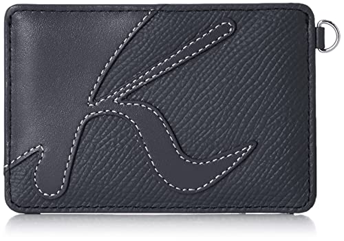 Kitamura Zh0450 K Mark Pass Case With Leather And Leather, Dark Blue/White Stitching [Navy] 10901, One Size #TOP30