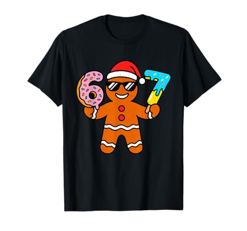 67 Meme Six Seven Gingerbread Funny Christmas Gen Z Meme T-Shirt