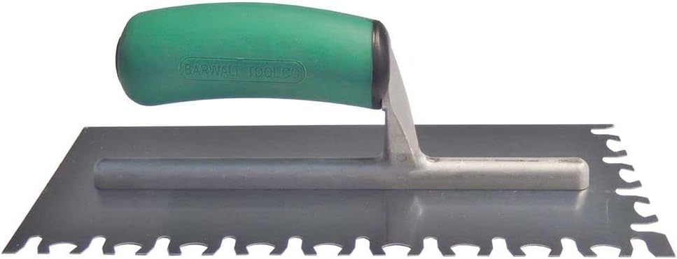 Barwalt #100 Ultragrip Euro Notch Trowel 71145 (1) (Steel)