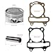 JOYYANGFANG 62.5mm 2.46'' Cylinder Kit with Gaskets and Piston Set for 180-230cc Chinese Scooter Moped ATV Go Kart 4-Stroke GY6 Engine