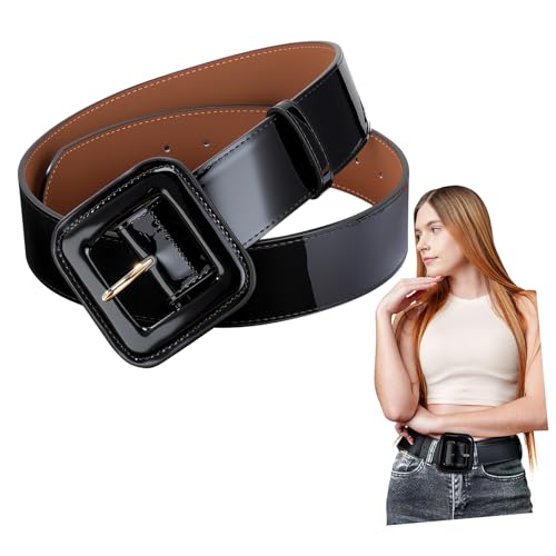 Ceinture ajustable élégante en similicuir confortable pour femme