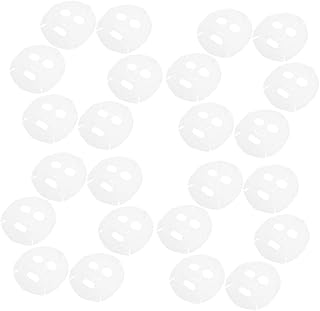 100 hojas de mascarillas faciales blancas pre...