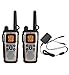 Motorola MU350R 35-Mile Range 22-Channel FRS/GMRS Two Way Bluetooth Radio Weatherproof (Grey)