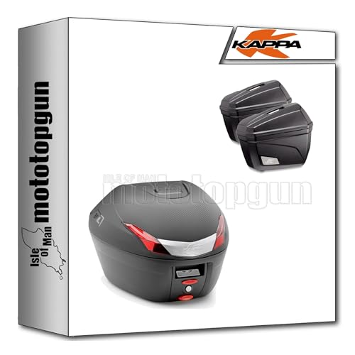 Top case Kappa K34NMAL valises K22N support Monolock Yamaha FZS 1000 Fazer 2004 2005