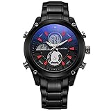 ❤GESCHENKIDEEN - Diese Uhr wird mit einer Uhrenbox, einer hochwertigen Uhr und einer schönen Verpackung ausgestattet.Beste geschenk für geburtstag, weihnachten, valentinstag, hochzeit, neujahr, vatertag, muttertag, etc.