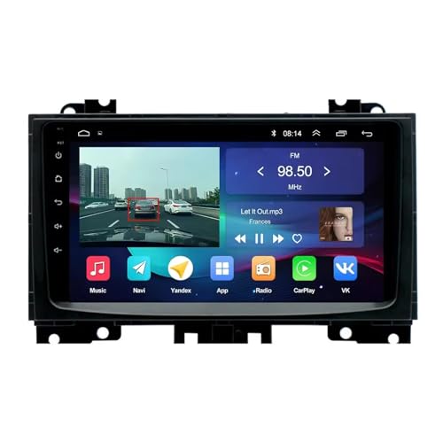 Navegación de Video del Automóvil para Benz Sprinter Volkswagen Crafter 2006-2016 HD Pantalla Tactil Radio Reproductor Reproductor de Internet, Bluetooth, WiFi, 4 Nuclear 4G+64G