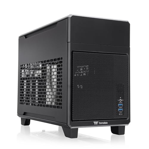 Thermaltake TR100 SFF V[VAMITXT|[gA18.9bgAPCIe 4.0CU[P[utA360mm GPUNAXA280mmWG[^[T|[gAO\PCIeuPbgAubNACA-11A-00S