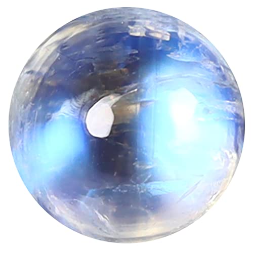 Pierre de lune véritable AAA cabochon rond pour haute joaillerie