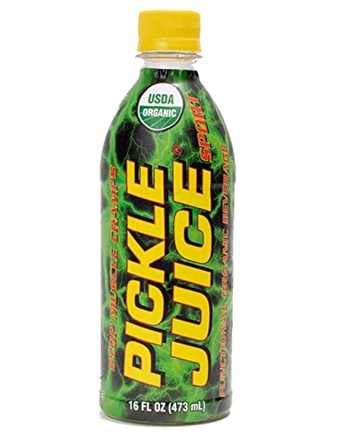 Pickle Juice Sports Drink - Relieves Cramps Immediately - Electrolyte Pickle Juice For Day & Night Time Cramp Relief - Organic Pickle Juice For Leg Cramps - No Artificial Ingredients - 16 Oz, 12 Pack #TOP6