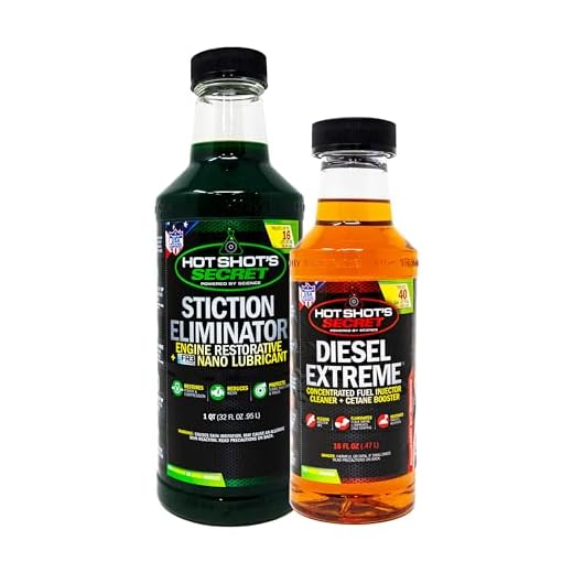 Hot Shot's Secret Pick-Up Prevention Pack - Stiction Eliminator (32 Oz) and Diesel Extreme (16 Oz)