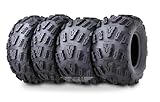 WANDA 21x7-10 & 20x10-9 Sport ATV Tire Set for Yamaha Raptor 350 660 700