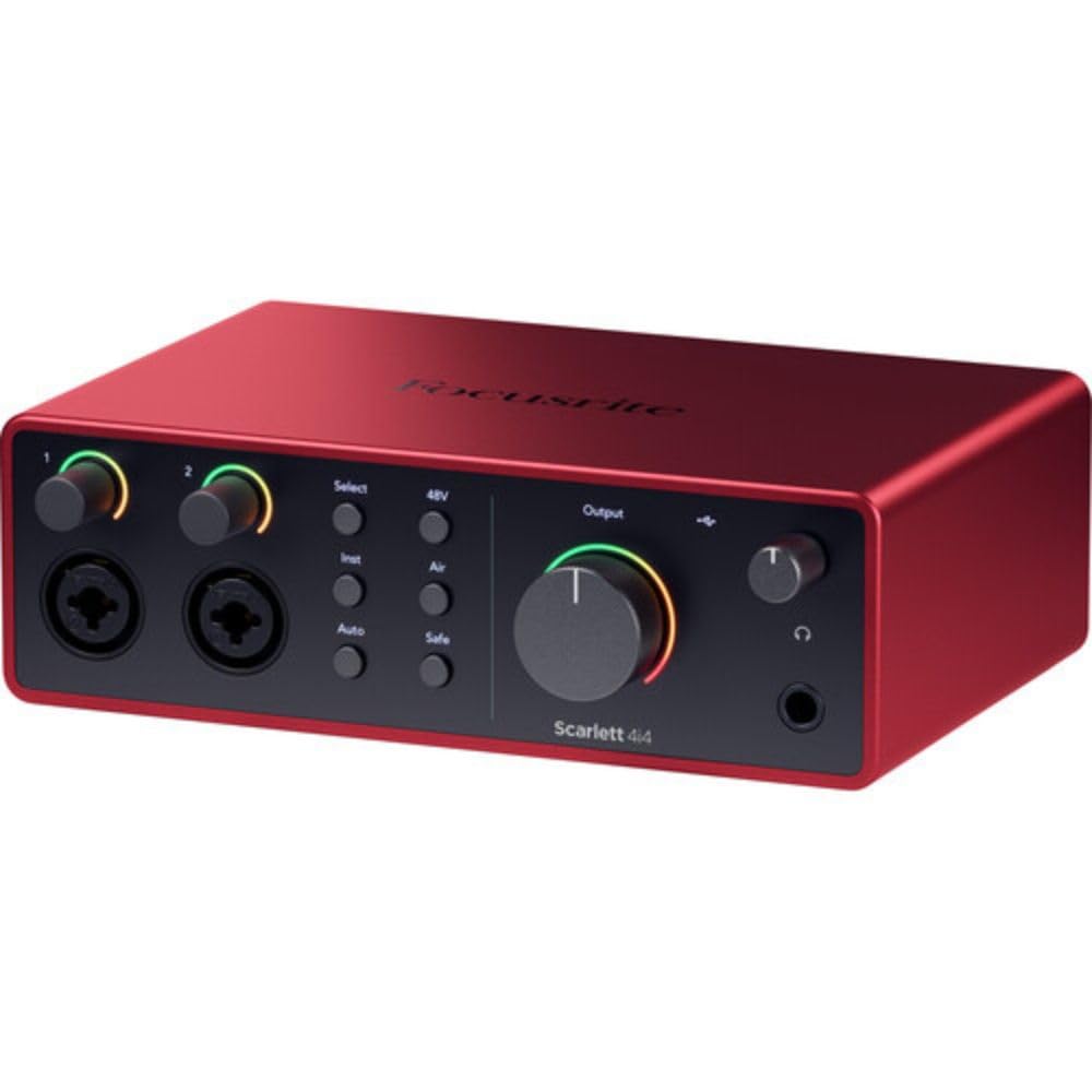 Amazon.com: Focusrite Scarlett 4i4 USB-C Audio/MIDI Interface (4th
