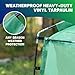 YardStash Bike Storage Tent, Outdoor, Portable Shed Cover for Lawn Mower, Garden Tools for Waterproof, Heavy-Duty Tarp to Protect from Rain, Wind and Snow, Spring Cleaning Essential