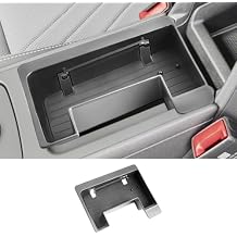 SHAOHAO for 2026 Volkswagen Tiguan Center Console Organizer Tray for 2025 2026 Volkswagen Tiguan Accessories S/SE/SE R-Line Black/SEL R-Line Console Tray 2026 Tiguan Secondary Storage Box Organizer
