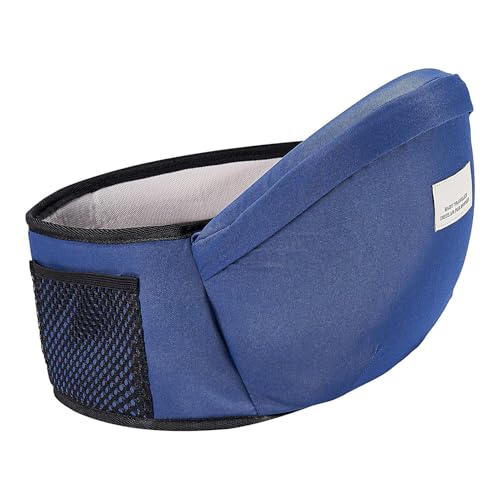 Carril de cadera de bebé: taburete de cintura ergonómica con correa ajustable, asiento de cadera sin deslizamiento | Cómodo transportista de niños pequeños, diseño liviano para niños y niñas, ideal pa